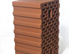 Керамический блок BRAER BLOCK 44 стеновой 440x219x250 Кирп з-д BRAER