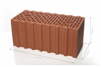 Керамический блок BRAER Ceramic Thermo стеновой 510x219x250 Кирп з-д BRAER