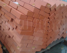 Кирпич красный керамический красный полнотелый 250x65x120 гладкий Витебский КЗ М-200