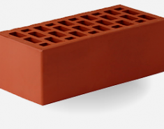 Кирпич пустотелый рядовой