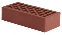Кирпич керамический красный 1 NF одинарный Рязанский КЗ (РКЗ) терракот М-175