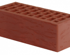 Кирпич керамический красный 1,4 NF полуторный Рязанский КЗ (РКЗ) терракот М-175