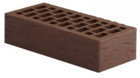 Кирпич керамический коричневый 1 NF одинарный Рязанский КЗ (РКЗ) коричневый М-175