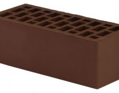 Кирпич лицевой коричневый 1,4 NF фасонный Рязанский КЗ (РКЗ) коричневый М-175