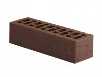 Кирпич керамический коричневый Евро одинарный (0,7 NF) Рязанский КЗ (РКЗ) коричневый М-150