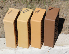 Кирпич керамический жёлтый 1 NF одинарный Terex ваниль М-150