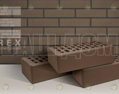 Кирпич лицевой мокко