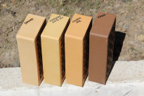 Кирпич керамический жёлтый Евро одинарный (0,7 NF) Terex ваниль М-200