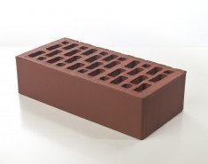 Кирпич керамический красный 1 NF одинарный Braer бордо М-150