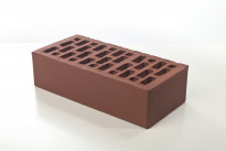 Кирпич керамический красный 1 NF одинарный Braer бордо М-150