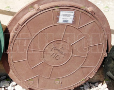 Люк полимерно-песчаный с нагрузкой до 3-х тонн