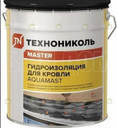 Мастика битумно-резиновая AquaMast, ведро 3 кг