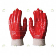 Перчатки маслобензостойкие красные